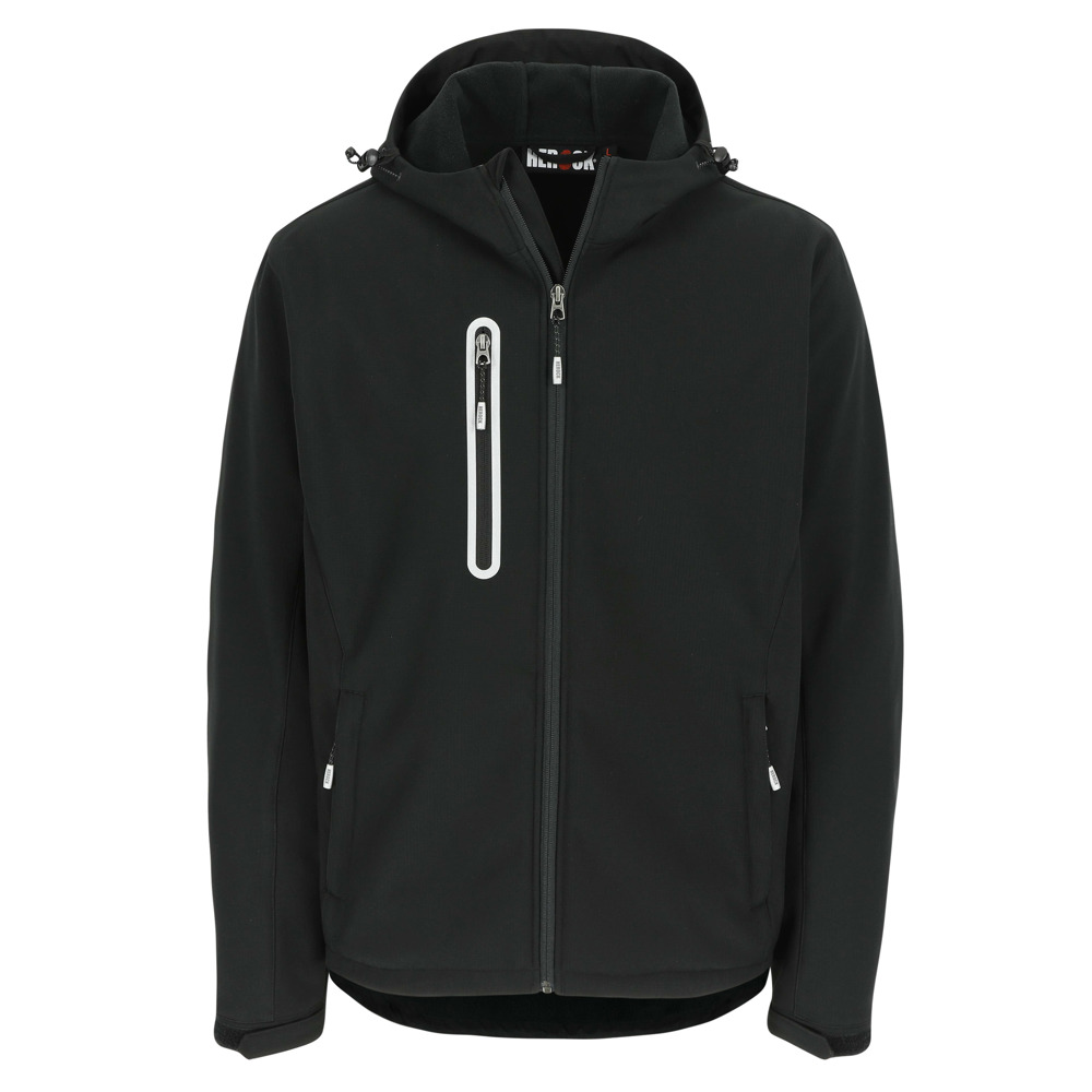 IGOR SOFTSHELL JAS - ZWART