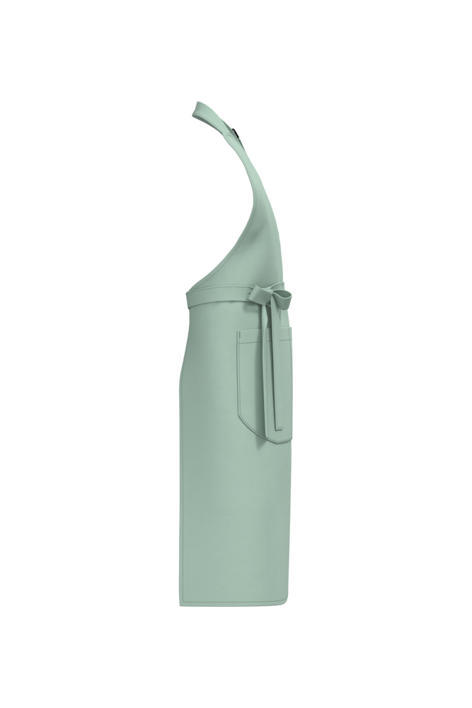 K8007 - Schort met zak van biologisch katoen