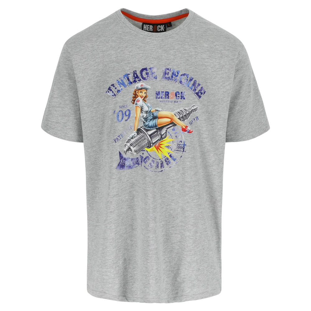 ENGINE T-SHIRT KORTE MOUWEN