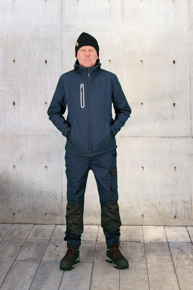 IGOR SOFTSHELL JAS - MARINE