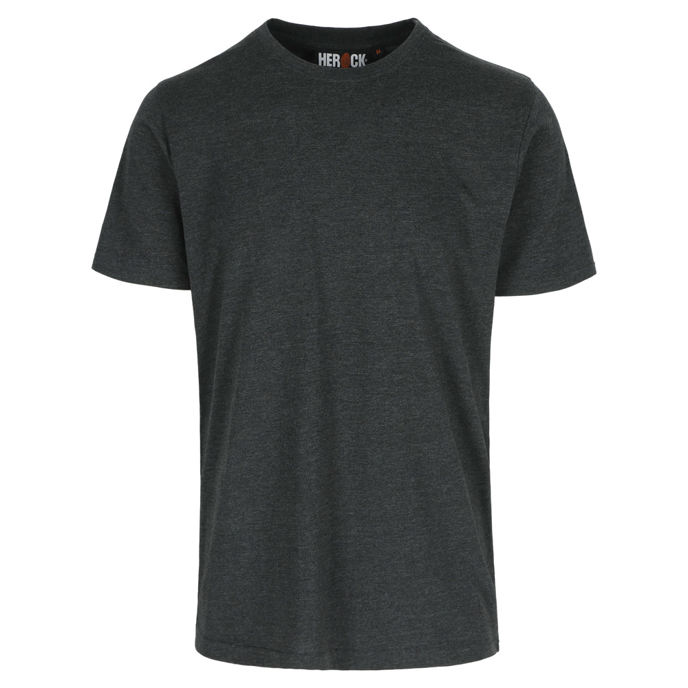 ARGO T-SHIRT KORTE MOUWEN - DONKER HEATHER GRIJS