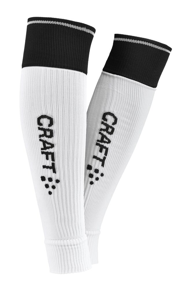 Craft - Progress 2.0 Contrast Sock W-O Foot - White/Black