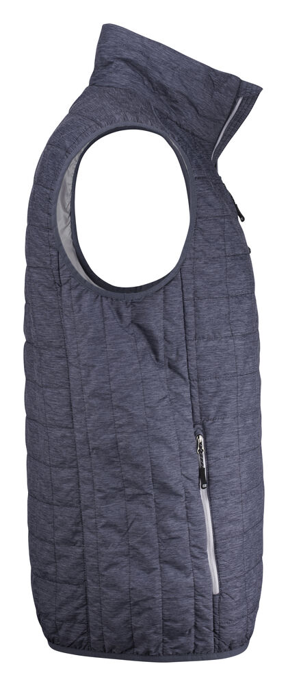 Cutter & Buck - Rainier Vest Heren Antraciet Navy Mélange 4XL