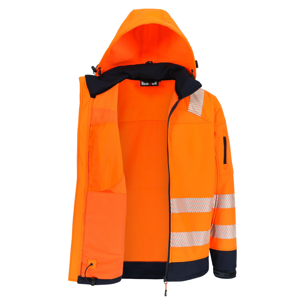 GREGOR HIGH VIZ SOFTSHELL JAS
