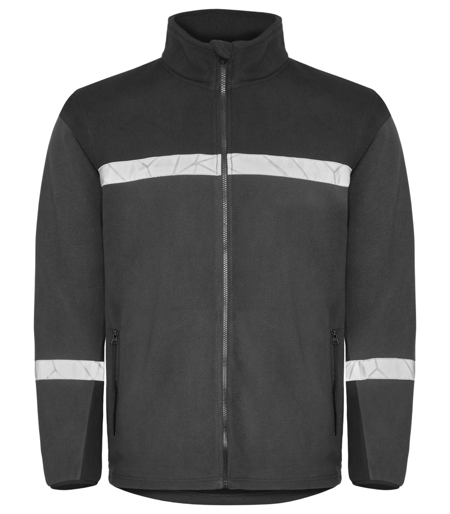 7300 FLEECE - Grijs/Zwart