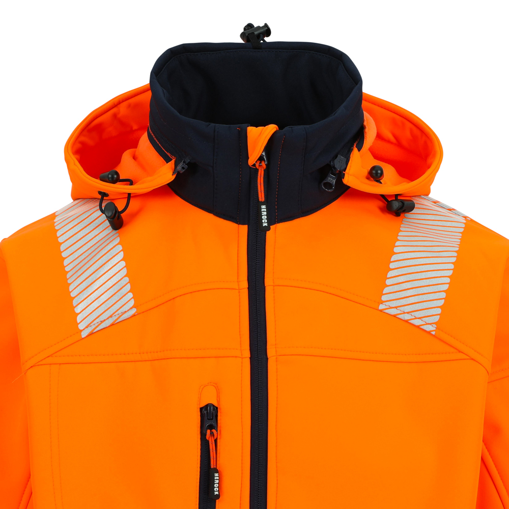 GREGOR HIGH VIZ SOFTSHELL JAS