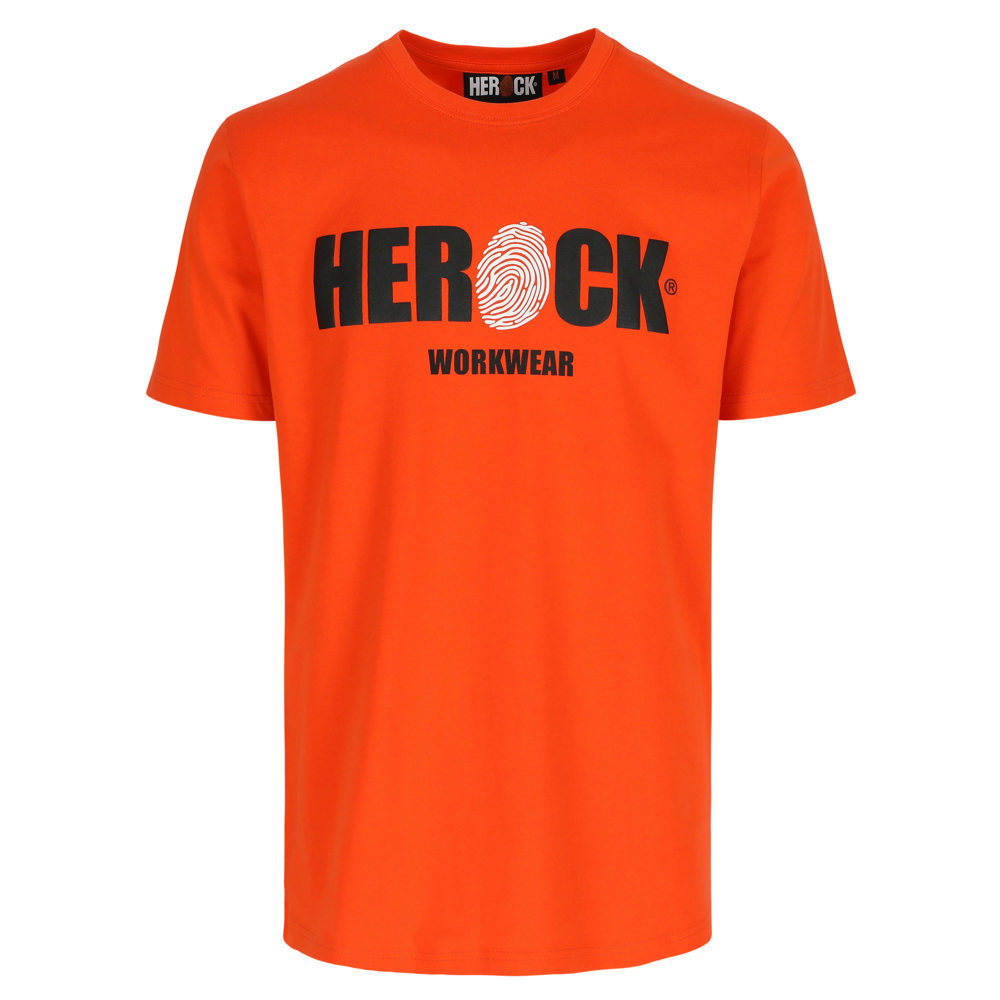 ENI T-SHIRT KORTE MOUWEN - ORANJE