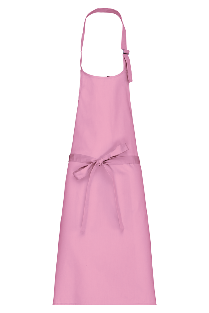 K895 - Katoenen schort zonder zak - Dark Pink