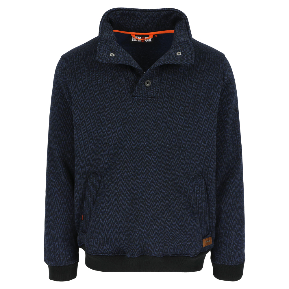 VERUS SWEATER - CHINE BLAUW MIX