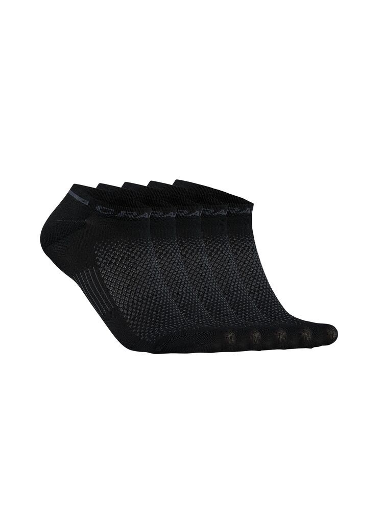 Craft - Active Shaftless Sock 5-Pack - Black