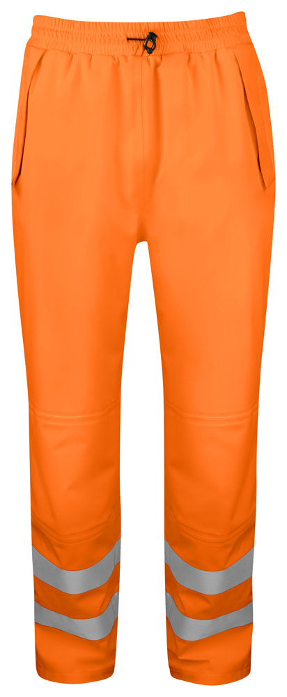 6550 SIGNALISATIEREGENBROEK EN ISO 20471 KLASSE 2 - Oranje/Zwart