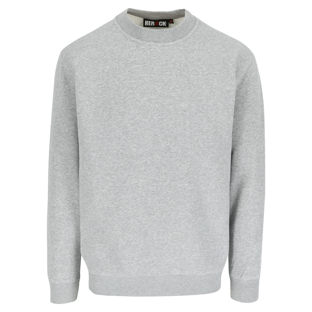 VIDAR SWEATER - LICHT HEATHER GRIJS