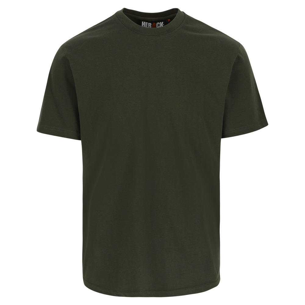 ARGO T-SHIRT KORTE MOUWEN - DONKER KAKI