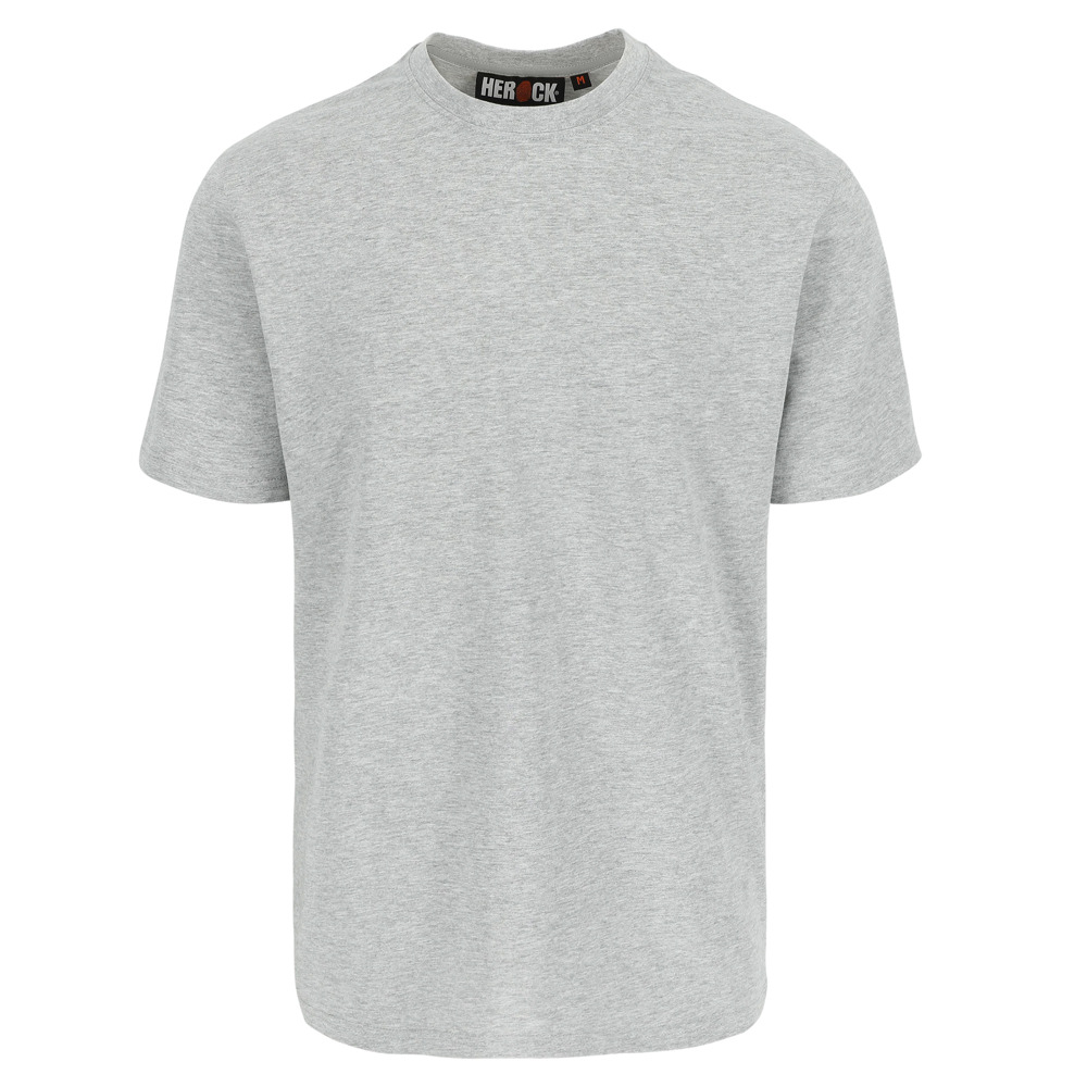 ARGO T-SHIRT KORTE MOUWEN - LICHT HEATHER GRIJS