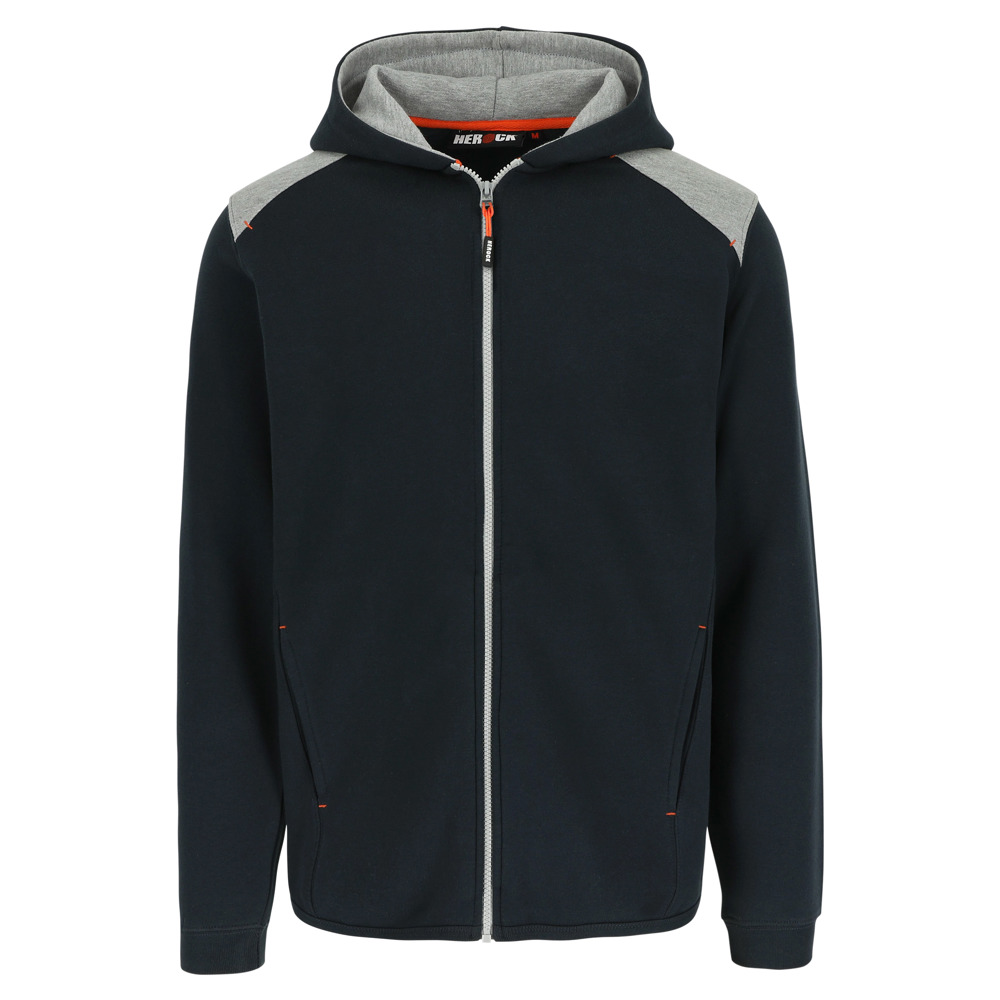 JUNO SWEATER MET KAP - MARINE