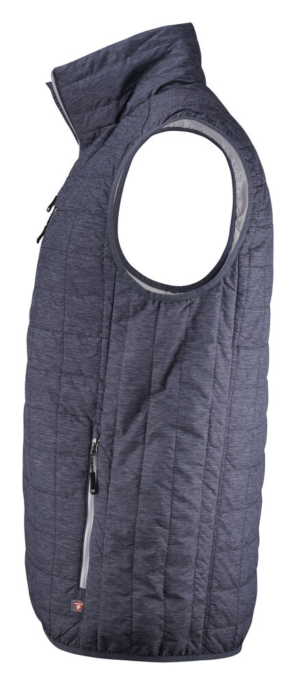 Cutter & Buck - Rainier Vest Heren Antraciet Navy Mélange 4XL