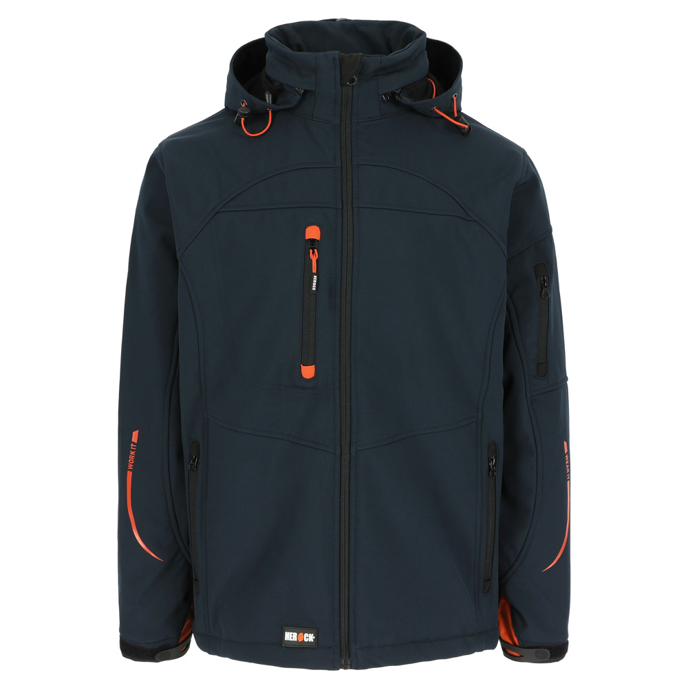 POSEIDON SOFTSHELL JAS - MARINE