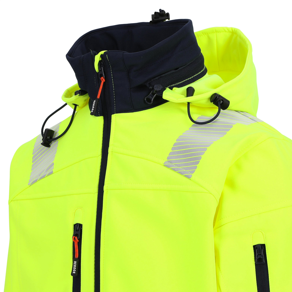 GREGOR HIGH VIZ SOFTSHELL JAS