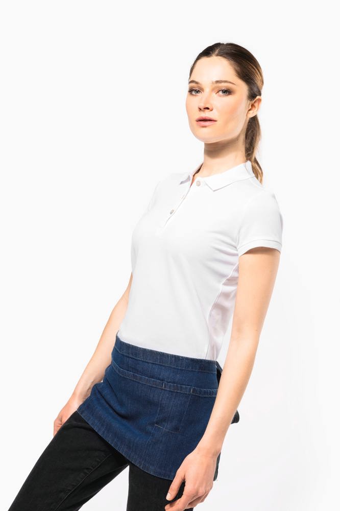 K886 - Katoenen kort schort