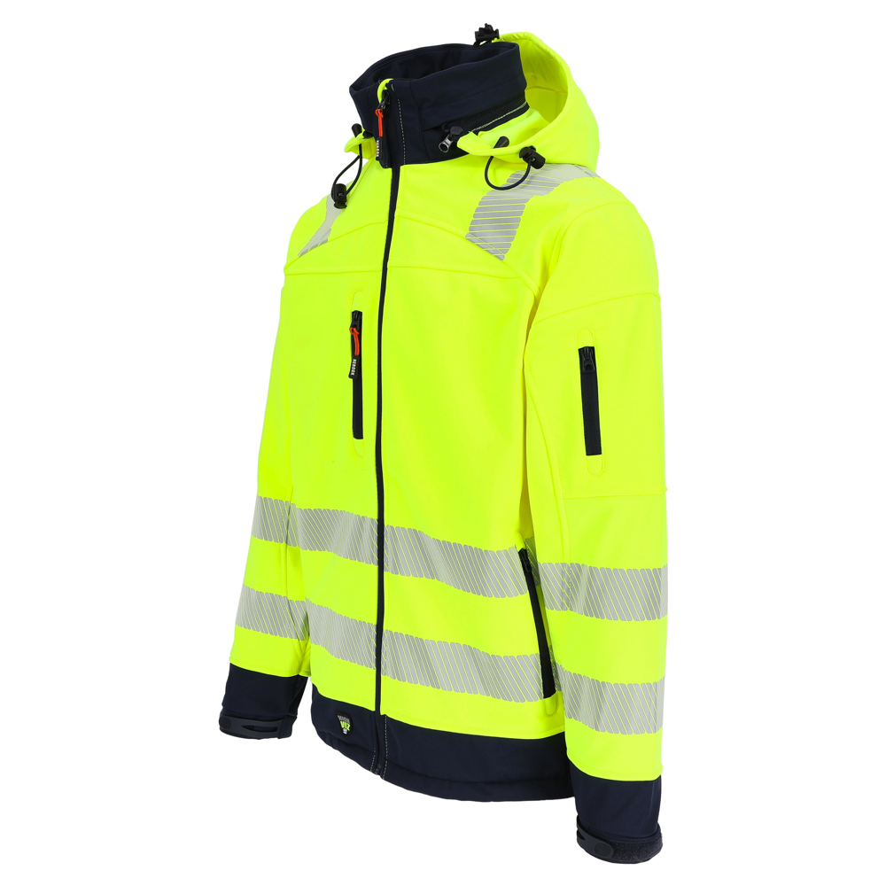 GREGOR HIGH VIZ SOFTSHELL JAS