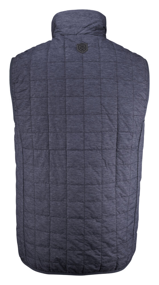 Cutter & Buck - Rainier Vest Heren Antraciet Navy Mélange 4XL
