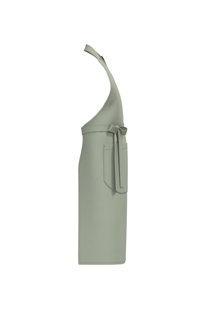 K8007 - Schort met zak van biologisch katoen