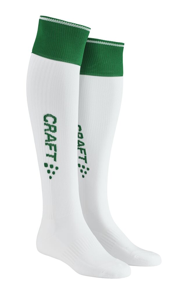 Craft - Progress 2.0 Contrast Sock - White/Team Green