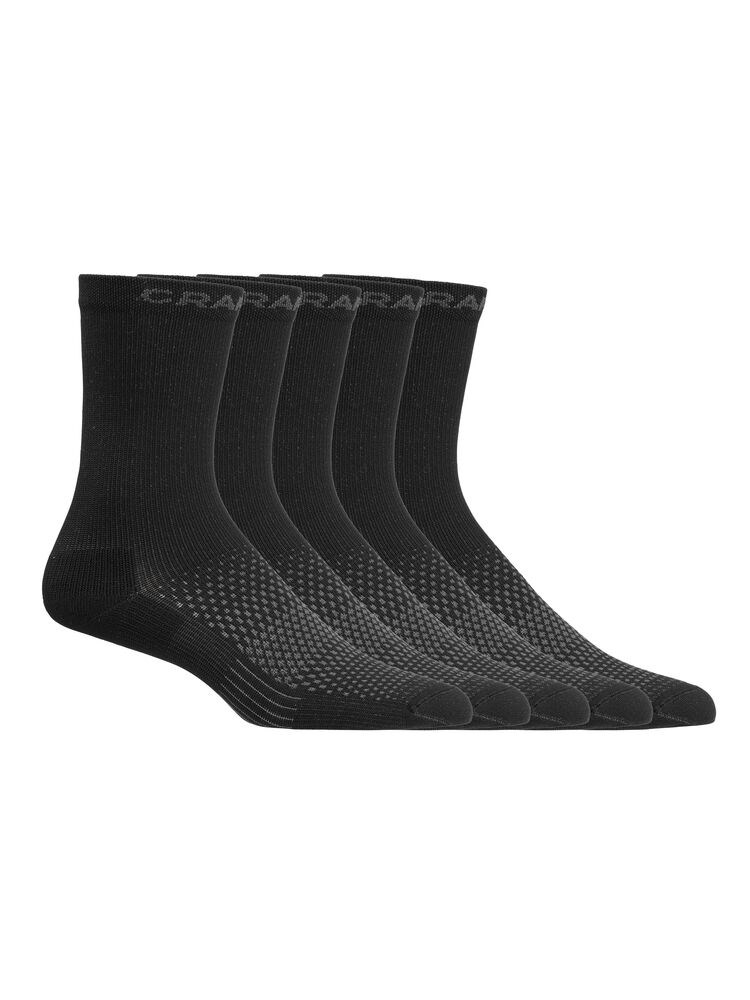 Craft - Active High Sock 5-Pack - Black