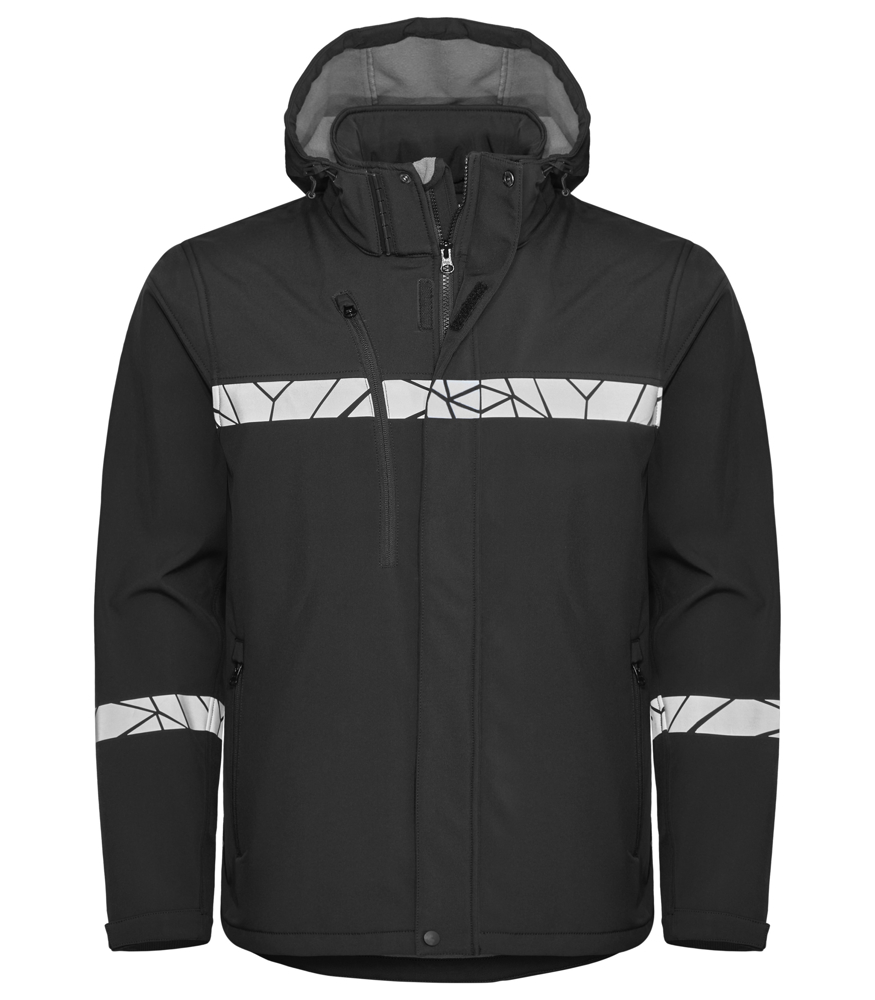 7400 SOFTSHELL - zwart/zwart