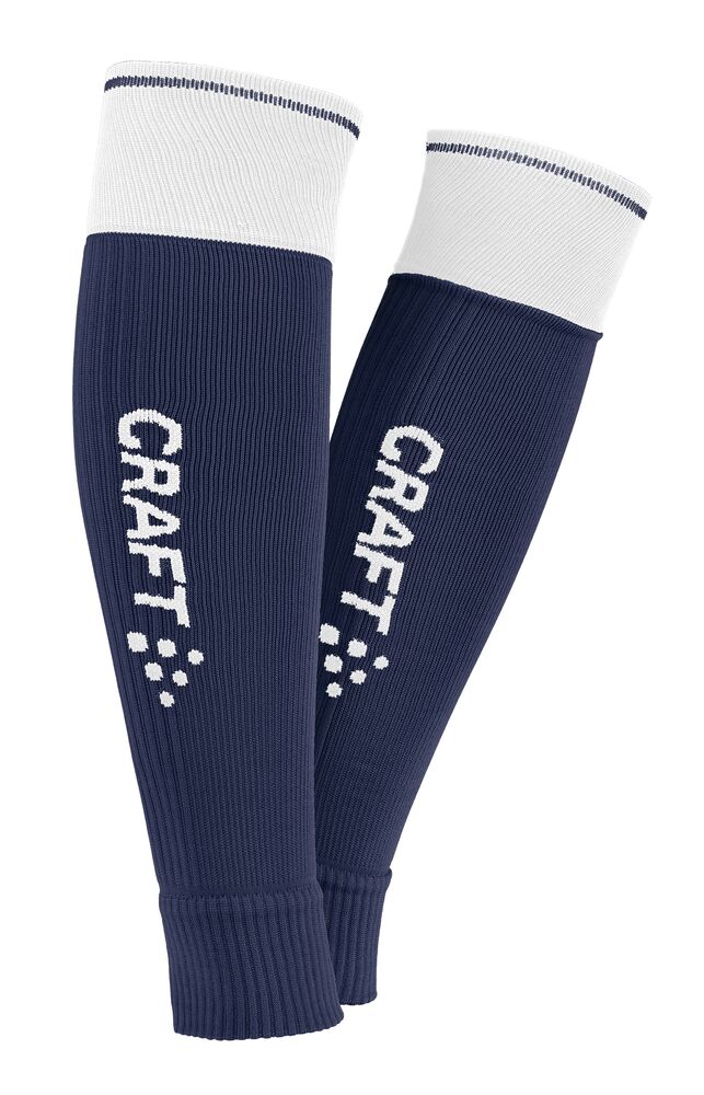 Craft - Progress 2.0 Contrast Sock W-O Foot - Navy/White