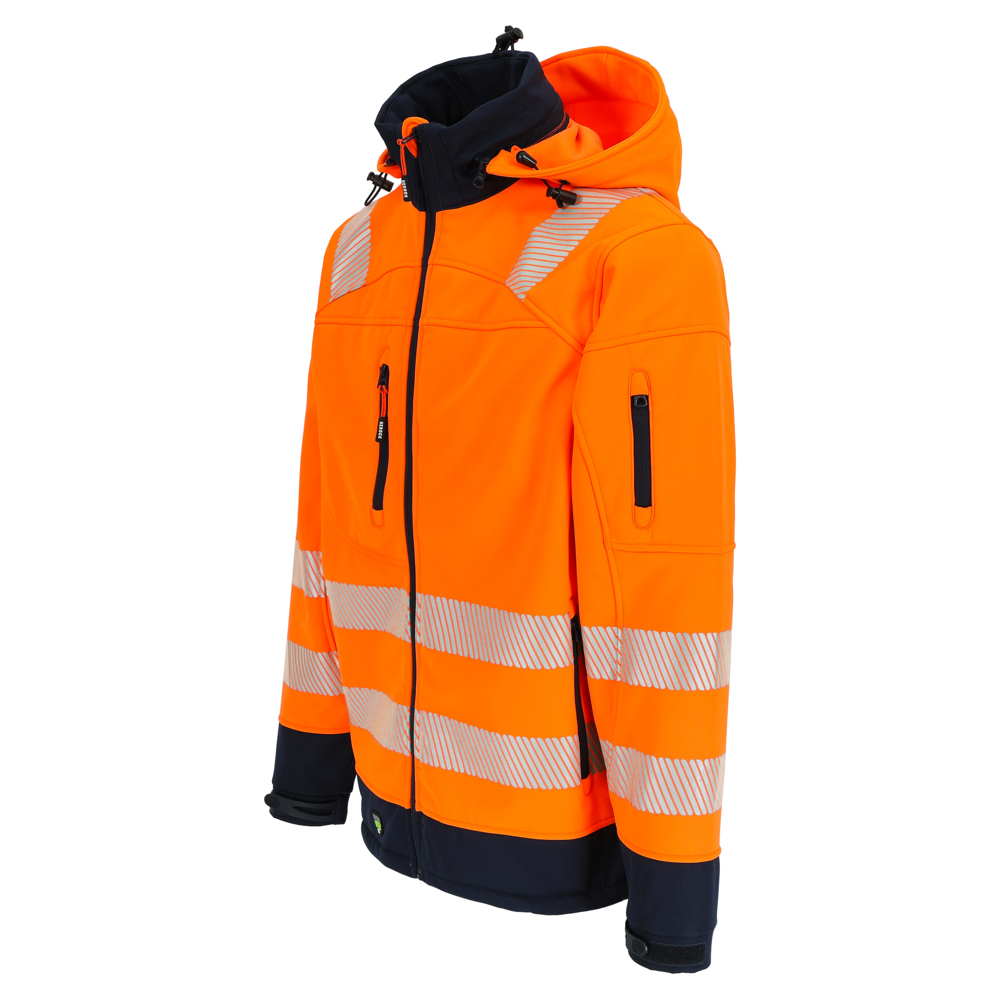 GREGOR HIGH VIZ SOFTSHELL JAS