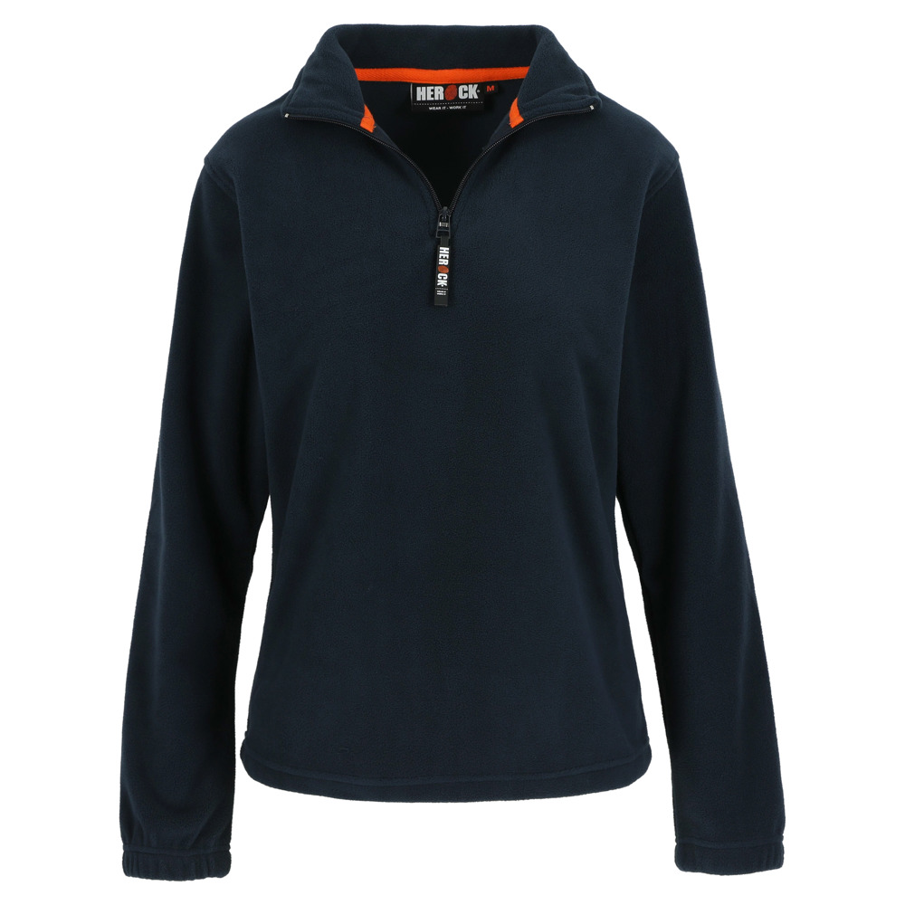 AURORA FLEECE SWEATER DAMES - MARINE